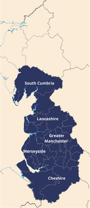 EmpowerED North West Map 