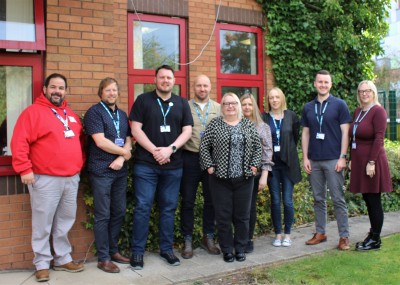 Employment Consultnant Andrew Pickersgill with the mental health team at Cheshire & Wirral Partnership NHS Trust.JPG