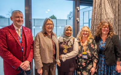 Image of people at the opening celebration of Seren Lodge.jpg